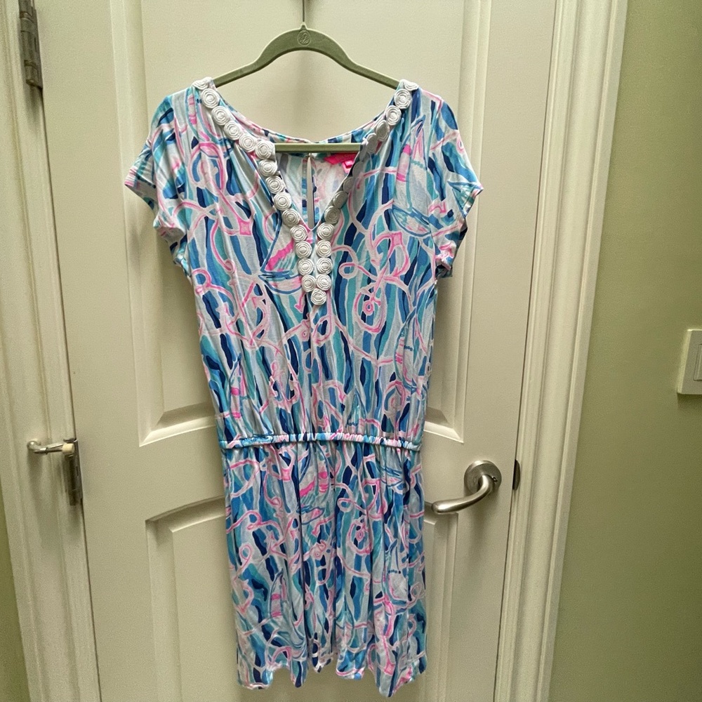 Lilly Pulitzer dress with shorts